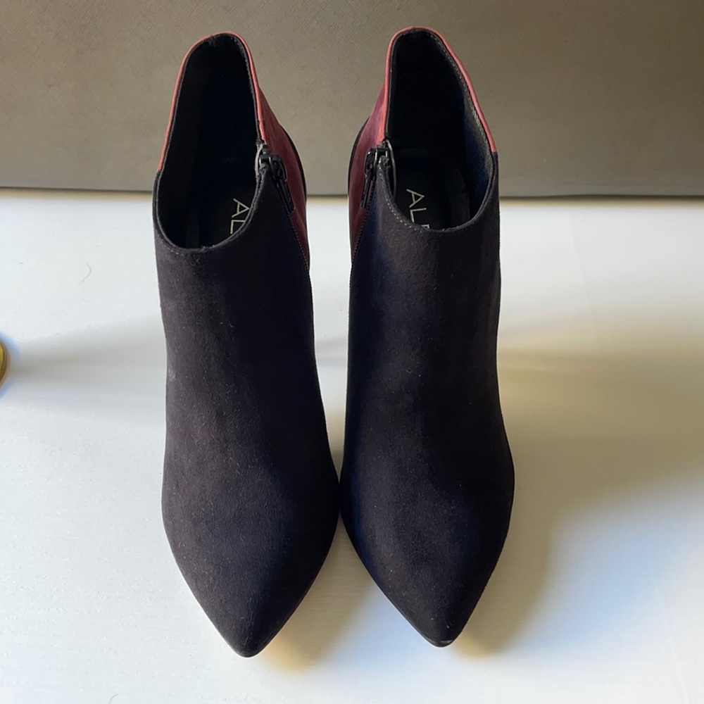 Black Aldo Booties